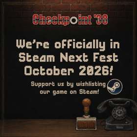 Checkpoint '38 Steam Next Fest Instagram post